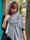 شال نخی برشکا وارداتی زبرا