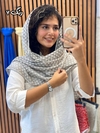 شال حریر وارداتی اشک دور گان 