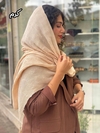 شال برشکا ساده و شاین دور زری ایراد دار 88000 تومان