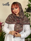 روسری نخی حاشیه ترمه 