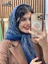 روسری نخی دور دوخت
