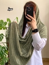شال نخی لبه مزونی 