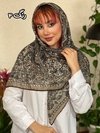 روسری نخی حاشیه ترمه 