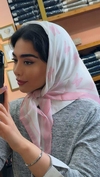 مینی اسکارف چاپی طرح پروانه 