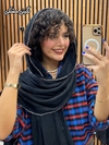شال برشکا وارداتی کرم و مشکی