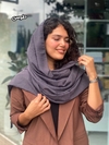 شال نخی آویز دار موج