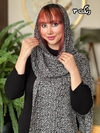 شال نخی پلیسه پلنگی