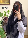 شال توری دور گان دوزی
