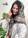 روسری نخی گارزا دور دست دوز 
