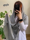 شال نخی لبه مزونی 