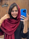 شال مخمل موهر پلیسه 