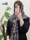 روسری نخی دور دست دوز 