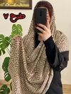 شال کشمیری بژ