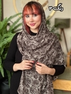 شال نخی وارداتی دور دندون موشی گل