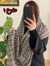 شال نخی کشمیر طوسی ابلغ