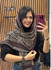 شال مخمل موهر چاپی 