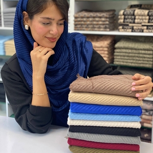 شال مخمل موهر پلیسه 