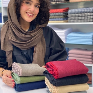 شال برشکا لبه عدسی