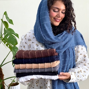شال نخی رگه شکوفه