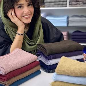 شال کنفی دور ریش