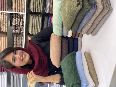 شال پلیسه جناقی 