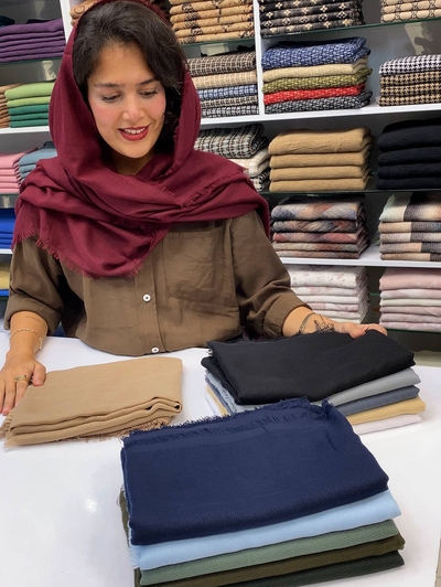 شال حصیری سوزنی وارداتی 