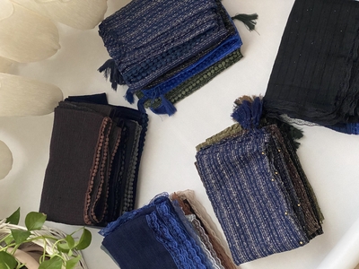 شالهای لبه عدسی و دور مزونی و دور دانتل