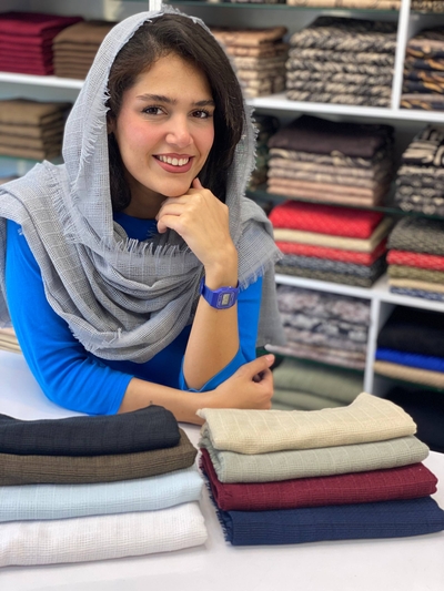 شال حصیری پاییزه 