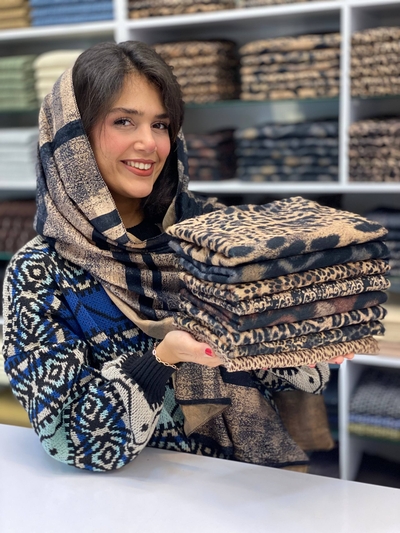 شال موهر چاپی ۲