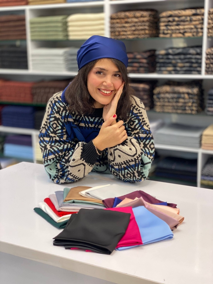 مینی اسکارف ساتن