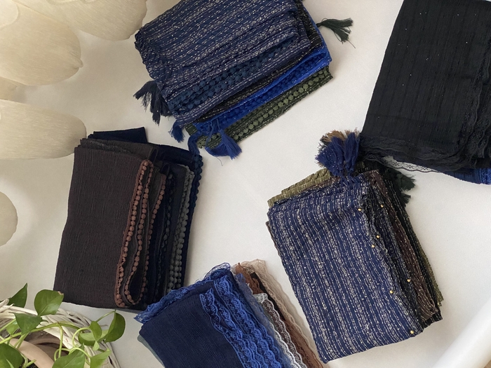 شالهای لبه عدسی و دور مزونی و دور دانتل