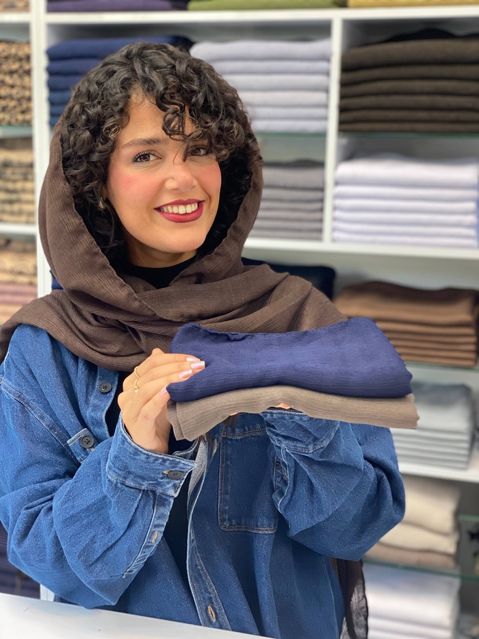 شال نخی کریشه درختی 