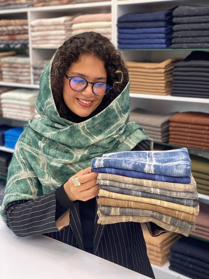 شال نخی پتینه 