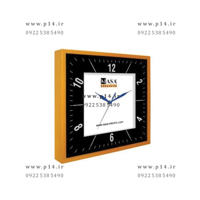 ساعت دیواری تبلیغاتی دیاموند مربع (33×33 سانت)