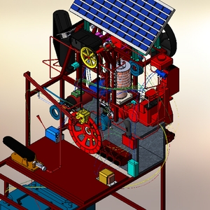 تصاویر و نقشه های اختراعات مهندسی مکانیک.