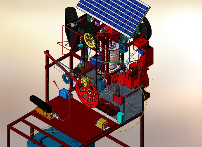 تصاویر و نقشه های اختراعات مهندسی مکانیک.