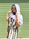 شال حریر پلیسه زارا وارداتی کد۱۹۸