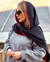 شال موهر پشمی دورو دندان موشی کد۲۲۲