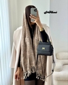 شال موهر خطی ریش فتیله‌ای وارداتی کد۲۸۷