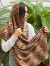 شال مخمل پلنگی پاییزه کد۲۳۳