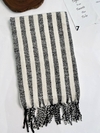 بیگ اسکارف حوله ای پارت مشکی وارداتی کد290