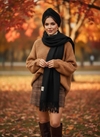 شال موهر ریش‌دار گروکسی وارداتی کد۲۴۸