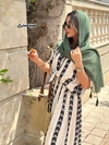 شال حریر پلیسه زارا وارداتی کد۱۹۸