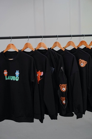 دورس نخ پنبه پارت مشکی کد1010