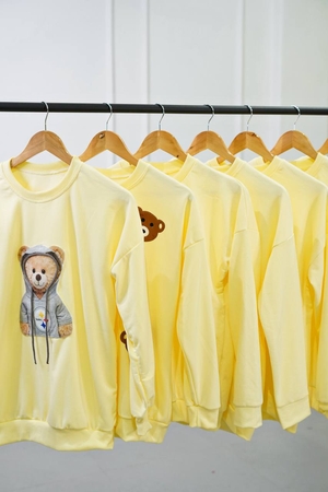 دورس نخ پنبه پارت زرد کره‌ای کد1015