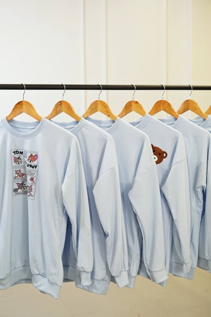 دورس نخ پنبه پارت آبی یخی کد1016