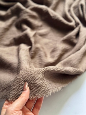 روسری پلیسه نخی پاییزه دورریش کد۲۷۶