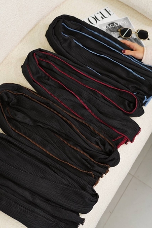 شال نخی پاییزه دندان موشی کد306