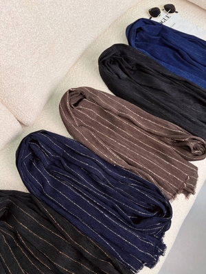 شال کنفی خطی دورریش کد292