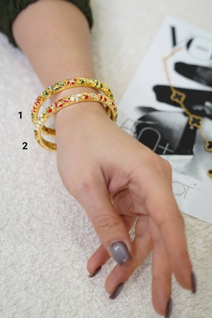 بنگل استیل میناکاری کد۱۰۵۱